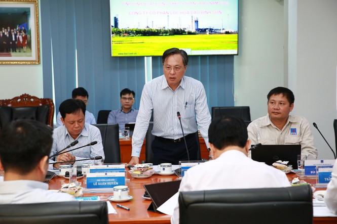 Lãnh đạo PVN làm việc với BSR về SXKD và BDTT lần 4 - ảnh 1