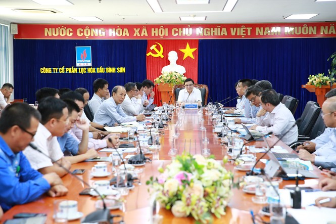 Lãnh đạo PVN làm việc với BSR về SXKD và BDTT lần 4 - ảnh 2