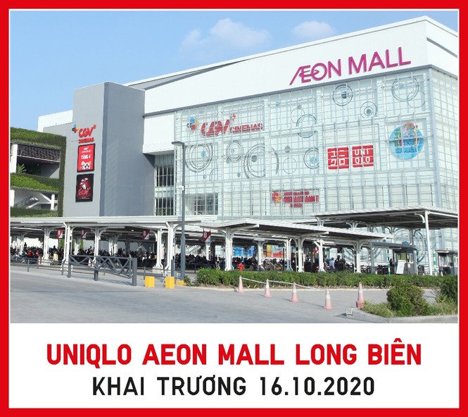 Cửa hàng UNIQLO thứ 3 ở Hà Nội sẽ khai trương vào ngày 16.10 tại AEON MALL Long Biên - ảnh 1