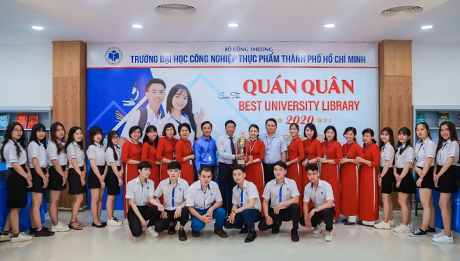 Đại học Công nghiệp Thực phẩm TP. HCM giành Quán quân 'Best University Library 2020' - ảnh 1