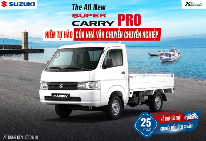 Tại sao 'Vua Xe Tải Nhẹ' Super Carry Pro của Suzuki được tin dùng? - ảnh 4
