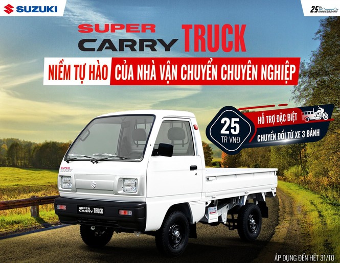Tại sao 'Vua Xe Tải Nhẹ' Super Carry Pro của Suzuki được tin dùng? - ảnh 5
