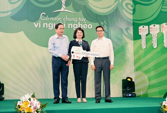Nagakawa chung tay hỗ trợ người nghèo 'không để ai bị bỏ lại phía sau' - ảnh 1