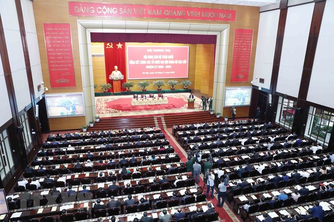 Tổng Bí thư, Chủ tịch nước Nguyễn Phú Trọng chủ trì Hội nghị cán bộ toàn quốc - ảnh 7