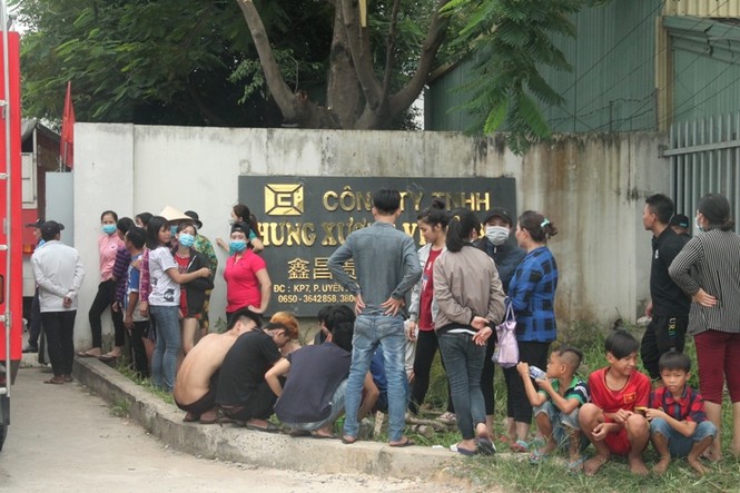 Lửa thiêu rụi công ty sản xuất nệm múp ở Bình Dương - ảnh 2