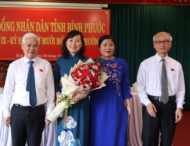 Chân dung nữ Chủ tịch HĐND tỉnh Bình Phước vừa được bổ nhiệm - ảnh 1