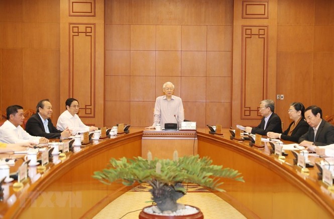Chủ tịch nước chủ trì họp BCĐ xây dựng quy hoạch cán bộ cấp chiến lược - ảnh 1
