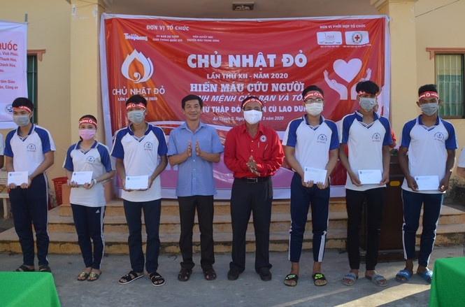 An tâm hiến máu ngày Chủ Nhật Đỏ ở huyện cù lao - ảnh 8