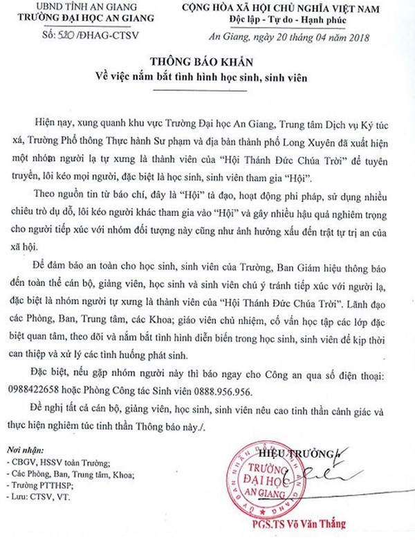 Công an vào cuộc vụ “Đức chúa trời” xuất hiện ở miền Tây - ảnh 1