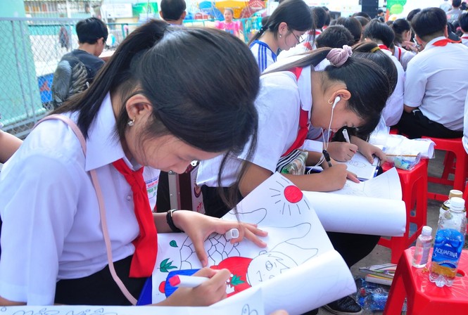 Thiếu nhi chung tay bảo vệ môi trường - ảnh 3