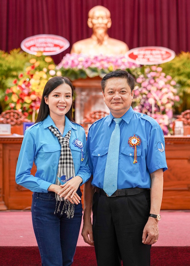 Hoa khôi Thúy Vi được bầu vào Ủy ban Hội LHTN Việt Nam TP Cần Thơ - ảnh 4