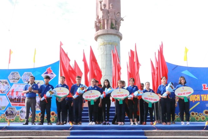 Kiên Giang ra quân chiến dịch tình nguyện hè 2020 - ảnh 1