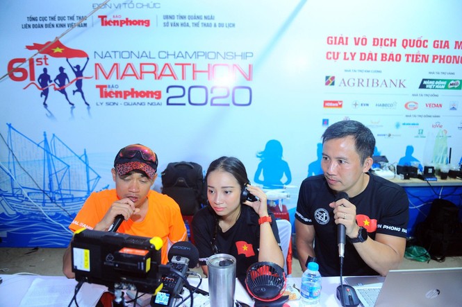 Tiền Phong Marathon: Khi bình luận viên  cũng là runner 'xịn' - ảnh 1