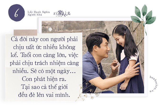 Top 10 câu nói ý nghĩa trong “Lấy Danh Nghĩa Người Nhà” khiến bạn không khỏi nghẹn ngào - ảnh 7