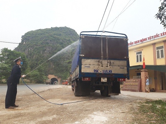 Một ngày ở Trạm kiểm dịch tả lợn Bắc - Nam - ảnh 3