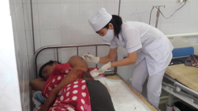 Tìm thấy thi thể mất tích trong vụ cháy tàu cá trong đêm - ảnh 1