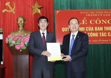 Nguyên Bí thư Tỉnh đoàn Thanh Hoá làm Bí thư Thành uỷ Sầm Sơn - ảnh 1