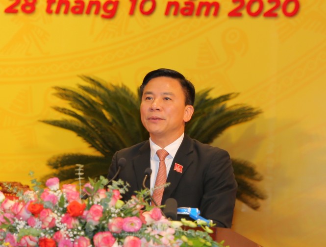 Bầu đoàn chủ tịch Đại hội Đảng bộ tỉnh Thanh Hóa - ảnh 4