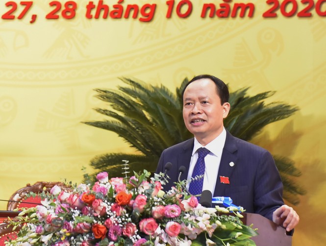 Bầu đoàn chủ tịch Đại hội Đảng bộ tỉnh Thanh Hóa - ảnh 3