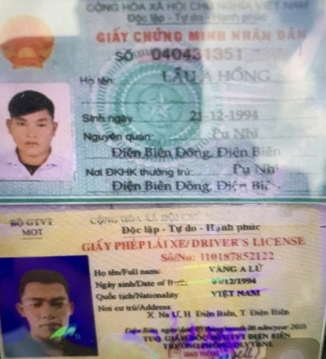 Xác định danh tính 2 nghi phạm bỏ xe ô tô và gần 2,5 tạ ma tuý trốn vào rừng - ảnh 1