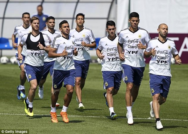 Xem Argentina ‘luyện công’ trước ‘trận cầu sinh tử’ với Nigeria - ảnh 9