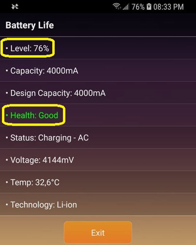 Hướng dẫn kiểm tra mức độ chai pin trên smartphone Android - ảnh 4