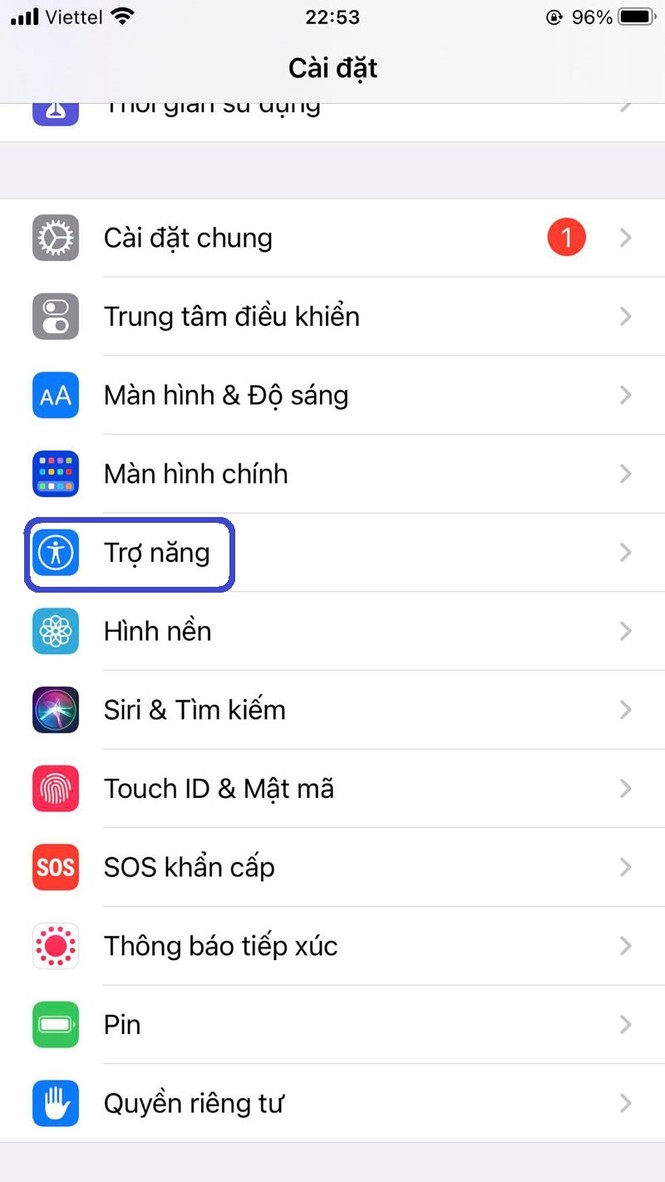 Mẹo kích hoạt tính năng kính lúp trên iPhone - ảnh 2