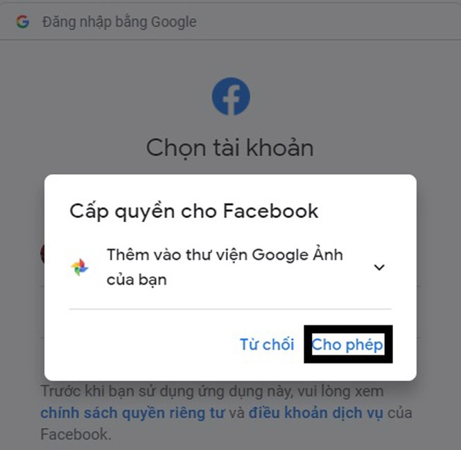 Hướng dẫn chuyển hình ảnh từ Facebook sang Google Photos - ảnh 8