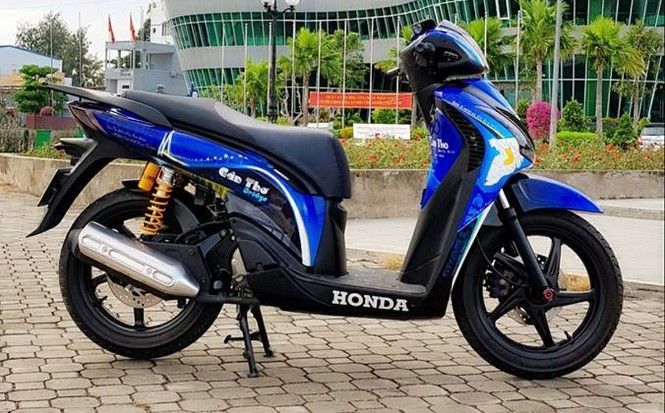 Honda SH độ của biker Cần Thơ - ảnh 2