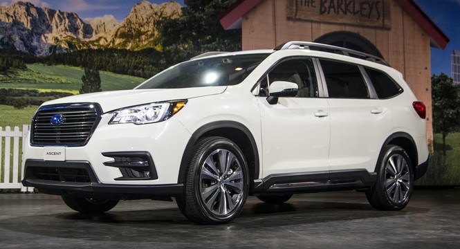 Subaru Ascent 2019 ra mắt trên thế giới - ảnh 1