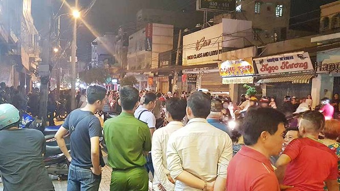 5 hiệp sĩ bị đâm thương vong khi đuổi bắt trộm ở Sài Gòn - ảnh 1