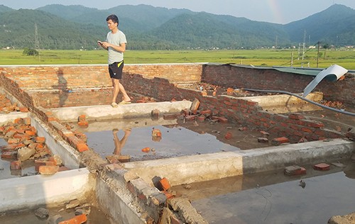Lốc xoáy ở Hà Tĩnh - ảnh 1