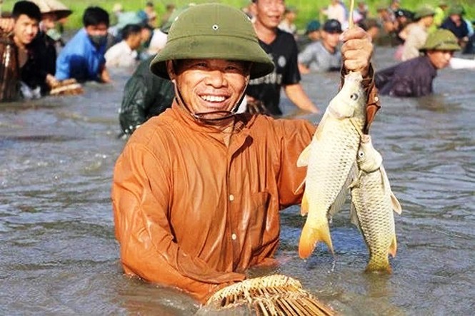 Lễ hội bắt cá Đồng hoa - ảnh 1