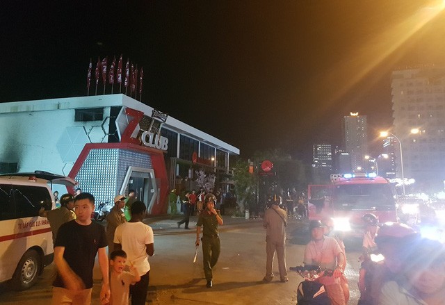Cháy sàn nhảy tại vũ trường Z Club, nhiều người bỏ chạy tán loạn - ảnh 1
