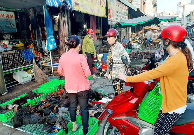 Chen chân mua gà cúng mùng 3 Tết - ảnh 4