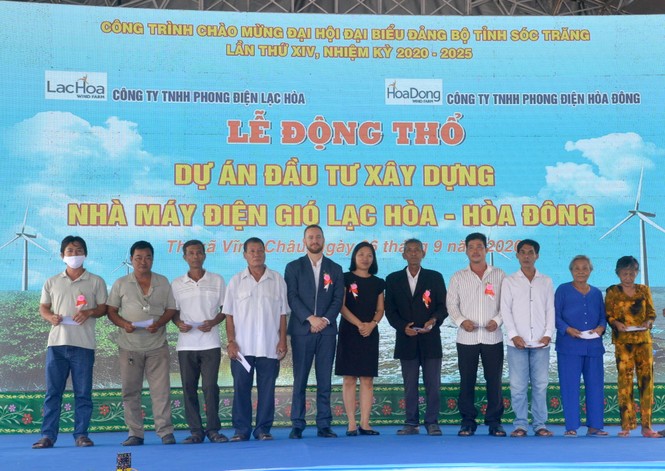 Khởi công thêm hai nhà máy điện gió 2.000 tỷ đồng ở Sóc Trăng - ảnh 3