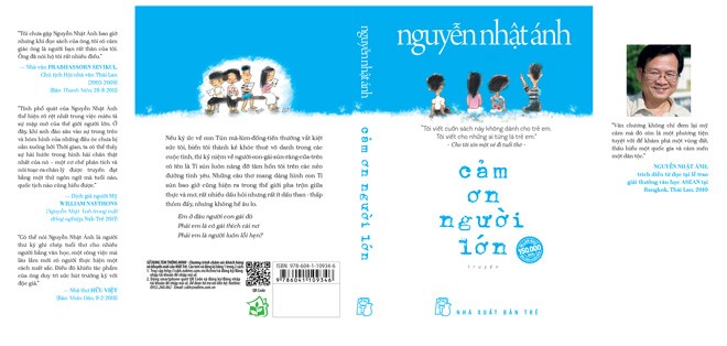 Nguyễn Nhật Ánh “Cảm ơn người lớn” - ảnh 1