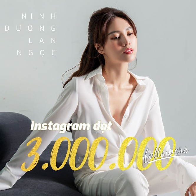 Sao Việt 24H: Lan Ngọc mừng Instagram đạt 3 triệu followers, Han Sara khoe dáng cực xinh - ảnh 1