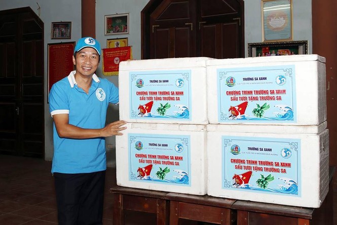 Gần 6.000 cây xanh và hơn 1 tấn sấu tươi gửi tặng Trường Sa - ảnh 2