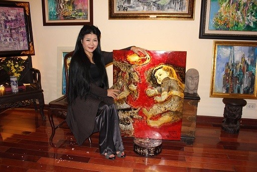 Văn Dương Thành trở lại với bộ tranh “Hồng hạc với thiên nhiên” - ảnh 3