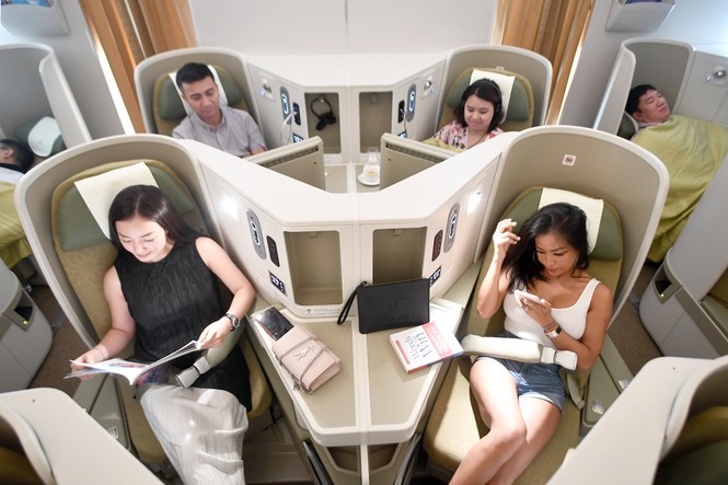 Máy bay lớn nhất Việt Nam bắt đầu đón khách - ảnh 3