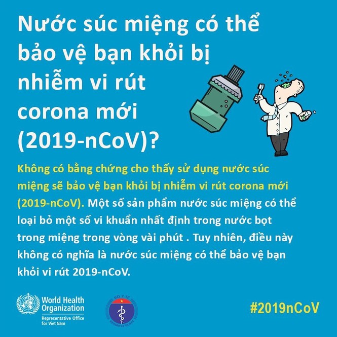 Chuyên gia nói về thông tin ‘dùng nước súc miệng diệt virus corona’ - ảnh 1