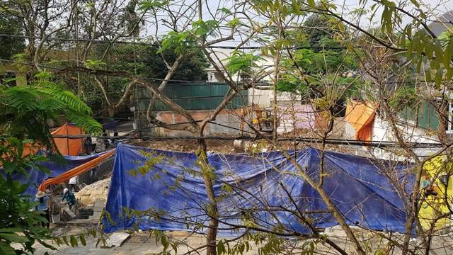 Công trình không phép ngang nhiên “mọc” giữa vùng 1 di tích quốc gia - ảnh 1