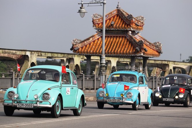 Mãn nhãn ngắm dàn siêu xe Volkswagen đổ bộ Cố đô Huế - ảnh 5