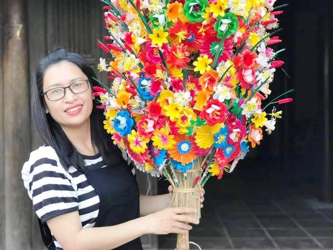 làng hoa giấy Thanh Tiên 300 năm xứ Huế phục vụ Tết nguyên đán 2020 - ảnh 19