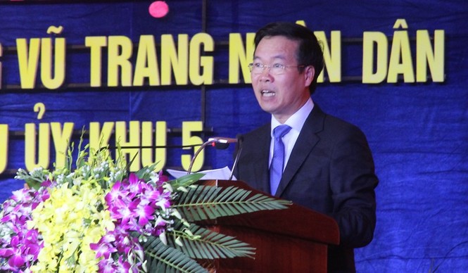 Trao danh hiệu Anh hùng Lực lượng vũ trang nhân dân cho Ban tuyên huấn Khu ủy Khu - ảnh 2