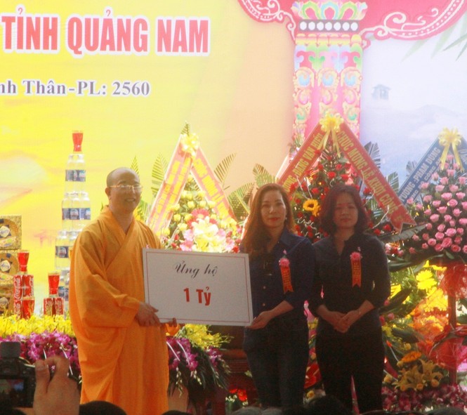 Ba vàng Quảng Nam chuồn em sau lễ động thổ rình rang, nhận hàng tỷ đồng công đức - ảnh 3