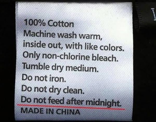 Ảnh vui thời cách ly: Dân tình rảnh nên mới đọc mác quần áo - hóa ra cực kỳ buồn cười! - ảnh 7