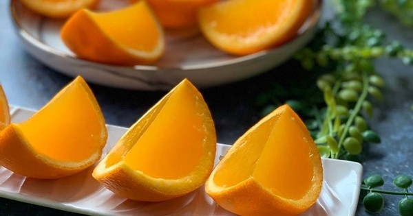 “Nhốt” Mặt Trời vào trong trái cam: Cách làm thạch cam mát lành, quên ngay cái nóng - ảnh 5