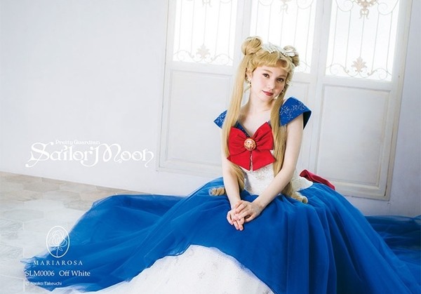 Dòng váy cưới Thủy Thủ Mặt Trăng ra mắt, cô dâu mê anime có thể “biến hình” đẹp ngất ngây - ảnh 1